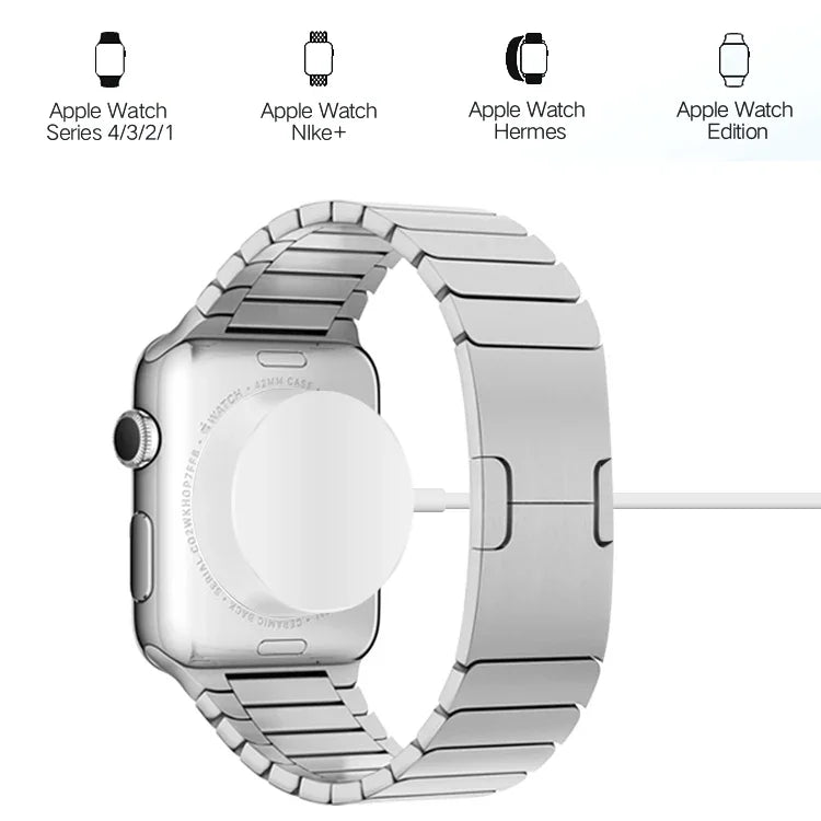 2 m langes magnetisches kabelloses Ladegerät für Apple Watch Series Ultra &amp; 10 / 9 / 8 / 7 / 6 / 5 / 4 / 3 / 2, 2 m