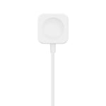 1 m langes quadratisches magnetisches Schnellladekabel mit USB-Anschluss für Apple Watch Series Ultra/8/7/6/SE/SE2/5/4/3/2