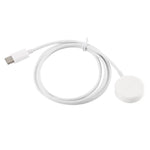 1 m langes, universelles, tragbares, magnetisches kabelloses Ladegerät mit USB-C-Anschluss für Apple Watch Ultra, Ultra 2, Series 9, 8, 7, 6, 5, 4, 3 und 2