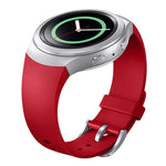 Für Samsung Gear S2 Sport / Gear S2 Uhr, einfarbiges Silikonarmband