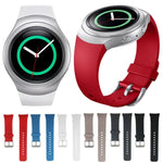 Für Samsung Gear S2 Sport / Gear S2 Uhr, einfarbiges Silikonarmband