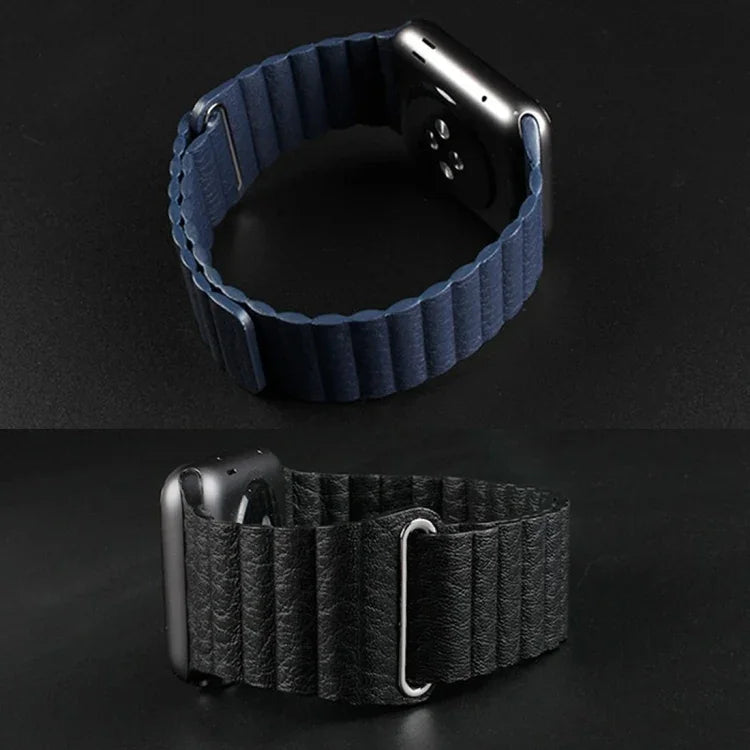 Armband aus PU-Leder mit Magnetverschluss für Apple Watch 38 mm