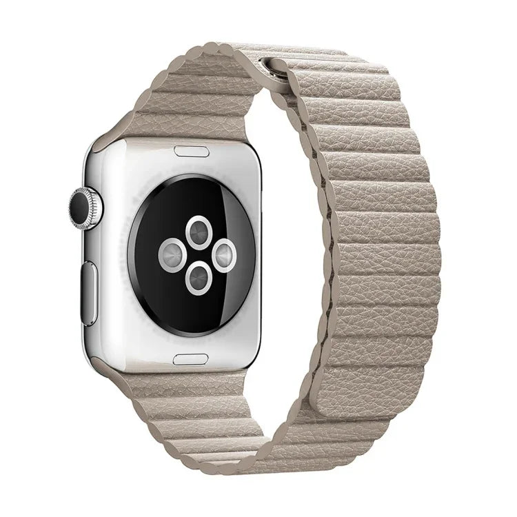 Armband aus PU-Leder mit Magnetverschluss für Apple Watch 38 mm