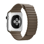 Armband aus PU-Leder mit Magnetverschluss für Apple Watch 42 mm