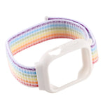 Nylon-Armband mit Klettverschluss für Apple Watch Ultra 49 mm &amp; Watch Ultra 2 49 mm / Series 10 46 mm / 9 &amp; 8 &amp; 7 45 mm / SE 3 &amp; SE 2 &amp; 6 &amp; SE &amp; 5 &amp; 4 44 mm / 3 &amp; 2 &amp; 1 42 mm