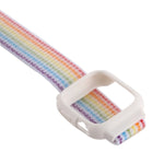 Nylon-Armband mit Klettverschluss für Apple Watch Ultra 49 mm &amp; Watch Ultra 2 49 mm / Series 10 46 mm / 9 &amp; 8 &amp; 7 45 mm / SE 3 &amp; SE 2 &amp; 6 &amp; SE &amp; 5 &amp; 4 44 mm / 3 &amp; 2 &amp; 1 42 mm
