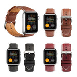 Denior Umweltfreundliches Luxus-Autouhrenarmband aus Leder für Apple Watch Ultra 49 mm &amp; Watch Ultra 2 49 mm / Series 10 46 mm / 9 &amp; 8 &amp; 7 45 mm / SE 3 &amp; SE 2 &amp; 6 &amp; SE 5 &amp; 4 44 mm / 3 &amp; 2 &amp; 1 42 mm