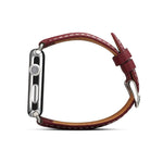 Denior Umweltfreundliches Luxus-Lederarmband für Apple Watch Series 10 42 mm / 9, 8 und 7 41 mm / SE 3, SE 2, SE 6, SE 5 und 4 40 mm / 3, 2 und 1 38 mm