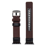 Nylon-Armband im Jeep-Stil mit Edelstahlschließe für Apple Watch Series 3, 2 und 1 (42 mm).
