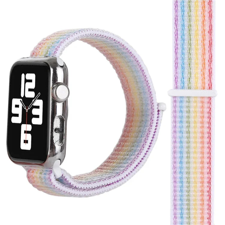 Magic Paste Nylon-Uhrenarmband für Apple Watch Series 3, 2 und 1 (38 mm)