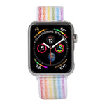 Magic Paste Nylon-Uhrenarmband für Apple Watch Series 3, 2 und 1 (38 mm)