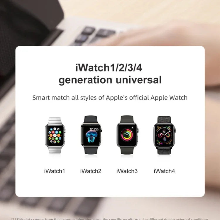 JOYROOM S-IW001 Ben Serie 1,2 m 2,5 W Tragbares Magnetladekabel für Apple Watch