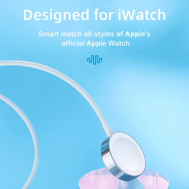 JOYROOM S-IW001 Ben Serie 1,2 m 2,5 W Tragbares Magnetladekabel für Apple Watch