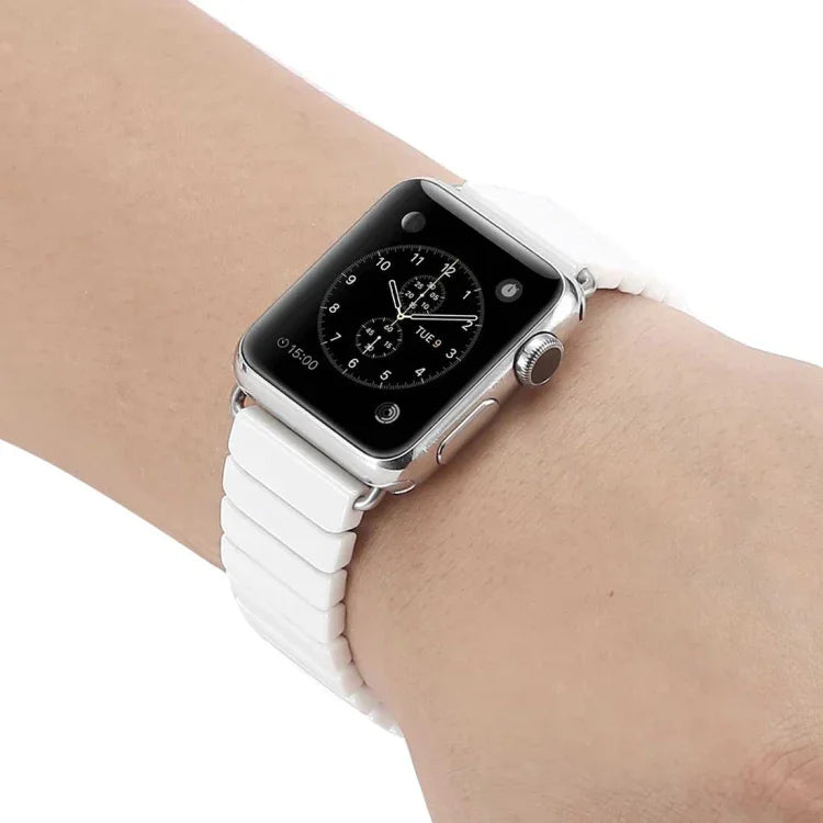 Für Apple Watch Series 3, 2 und 1, 38 mm, zartes Keramik-Armband, 38 mm