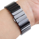 Für Apple Watch Ultra 49 mm &amp; Watch Ultra 2 49 mm / Series 10 46 mm / 9 &amp; 8 &amp; 7 45 mm / SE 3 &amp; SE 2 &amp; 6 &amp; SE 5 &amp; 4 44 mm / 3 &amp; 2 &amp; 1 42 mm: Zartes Keramikarmband, 42 mm