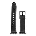 Einfarbiges TPU-Armband mit Edelstahlkern für Apple Watch Series 7 (45 mm), 6, SE, 5, 4 (44 mm) und 3, 2, 1 (42 mm, 44 mm)