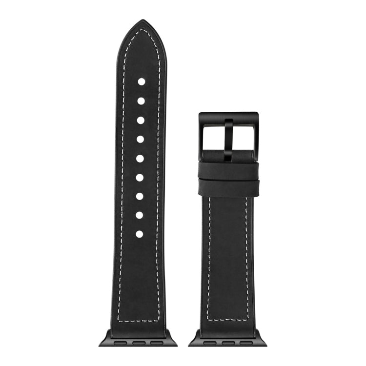 Einfarbiges TPU-Armband mit Edelstahlkern für Apple Watch Series 7 (45 mm), 6, SE, 5, 4 (44 mm) und 3, 2, 1 (42 mm, 44 mm)