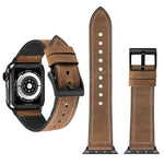 TPU-Armband mit Crazy-Horse-Textur für Apple Watch Series 3, 2 und 1 (42 mm)