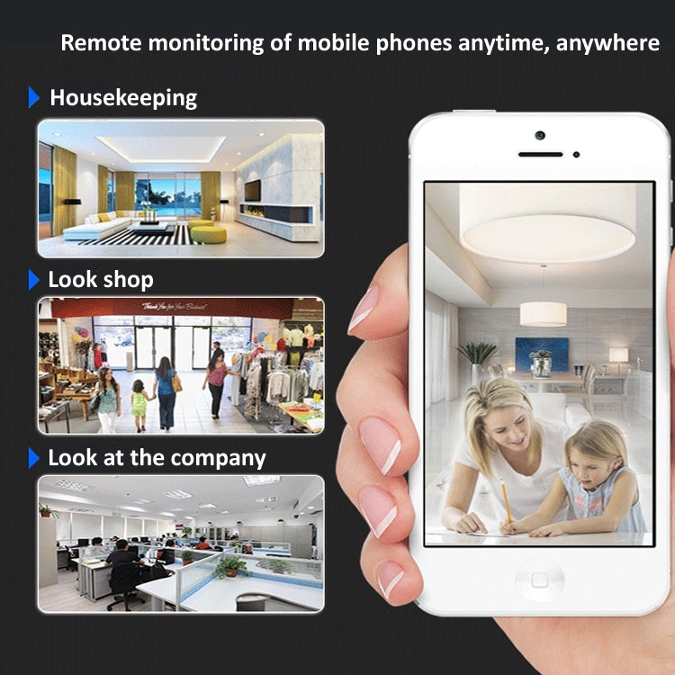 YH001 720P HD 1,0 MP WLAN-IP-Kamera, unterstützt Infrarot-Nachtsicht / Bewegungserkennung / App-Steuerung, AU-Stecker, YH001 720P