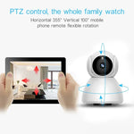 720P HD 1,0 MP WLAN-IP-Kamera, unterstützt Infrarot-Nachtsicht / Bewegungserkennung / App-Steuerung, EU-Stecker, 720P