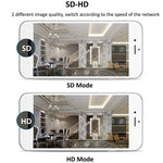 720P HD 1,0 MP WLAN-IP-Kamera, unterstützt Infrarot-Nachtsicht / Bewegungserkennung / App-Steuerung, EU-Stecker, 720P