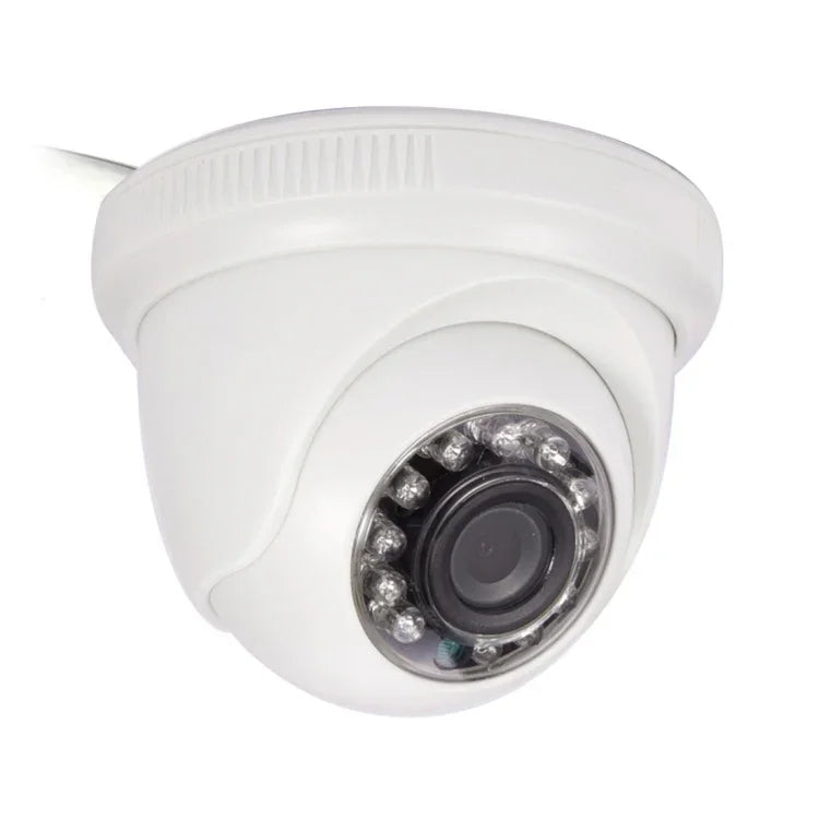 waterproof AHD camera with night vision featuring 12 IR LEDs and a 3MP lens for enhanced surveillance.