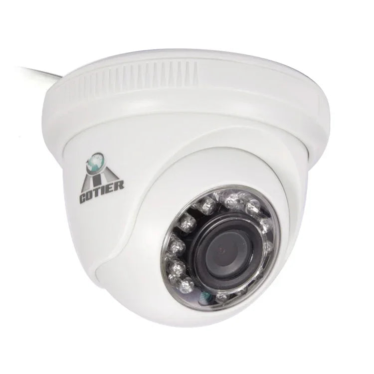531eA CE- und RoHS-zertifizierte, wasserdichte 3,6-mm-3-MP-AHD-Kamera mit 12 IR-LEDs, Nachtsichtfunktion und Weißabgleich, 531eA-W, 531eA-L, 531eA-H2