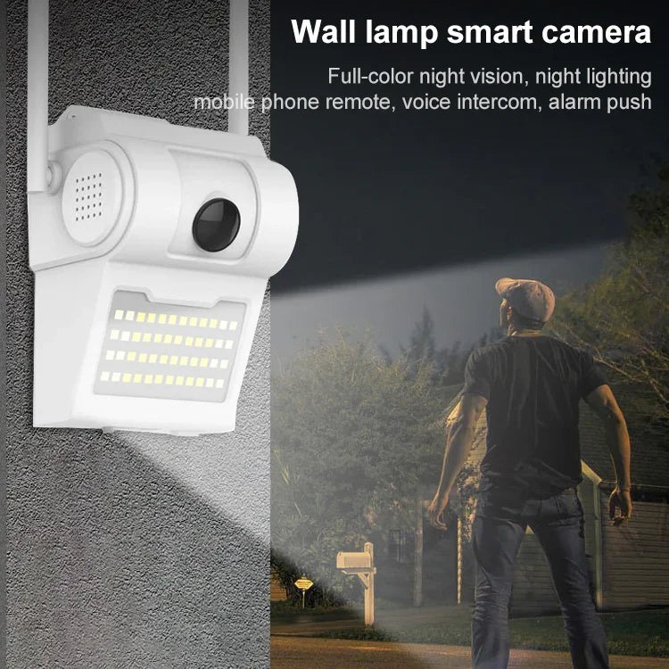 DP14 2,0 Megapixel 1080P HD Wandlampen-Smart-Kamera, unterstützt Vollfarb-Nachtsicht / Bewegungserkennung / Sprach-Gegensprechanlage / TF-Karte, AU-Stecker, DP14