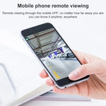 QX2 1080P HD 360°-Panorama-WLAN-Kamera für Tag und Nacht, Vollfarb-Bild, IP66 wasserdicht, unterstützt Bewegungserkennung, Zwei-Wege-Audio, TF-Kartensteckplatz, US-Stecker, WLAN-Version
