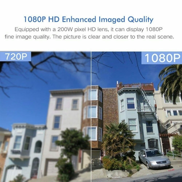 Kabellose HD-PTZ-Überwachungskamera für den Außenbereich, IP66 wasserdicht, Netzwerk-Dome-Kamera mit Nachtsicht- und Bewegungserkennung, TF-Kartensteckplatz, US-Stecker, 2,0 MP