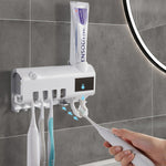 Ultraviolett-Zahnbürstensterilisator, wandmontierter Zahnbürstenhalter für das Badezimmer