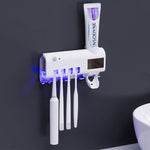 Ultraviolett-Zahnbürstensterilisator, wandmontierter Zahnbürstenhalter für das Badezimmer