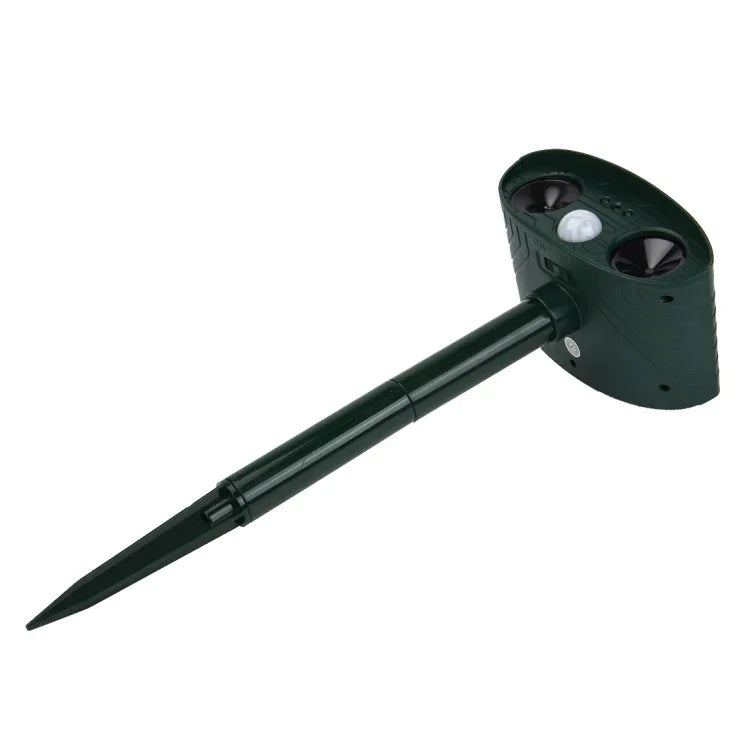 Leistungsstarker Ultraschall-Tiervertreiber mit Solarenergie, PIR-Sensor und Lichtsensor, RC-511