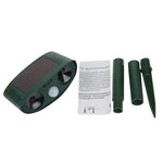 Leistungsstarker Ultraschall-Tiervertreiber mit Solarenergie, PIR-Sensor und Lichtsensor, RC-511