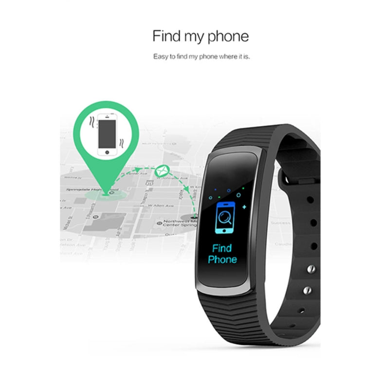 SMA-B3 Fitness Tracker 0,96 Zoll Bluetooth Smart Armband, IP67 Wasserdicht, Unterstützt Aktivitätstracker / Herzfrequenzmesser / Blutdruckmesser / Fernauslöser, SMA-B3/Orange, SMA-B3/Grün, SMA-B3/Blau, SMA-B3/Schwarz