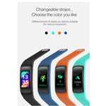 SMA-B3 Fitness Tracker 0,96 Zoll Bluetooth Smart Armband, IP67 Wasserdicht, Unterstützt Aktivitätstracker / Herzfrequenzmesser / Blutdruckmesser / Fernauslöser, SMA-B3/Orange, SMA-B3/Grün, SMA-B3/Blau, SMA-B3/Schwarz