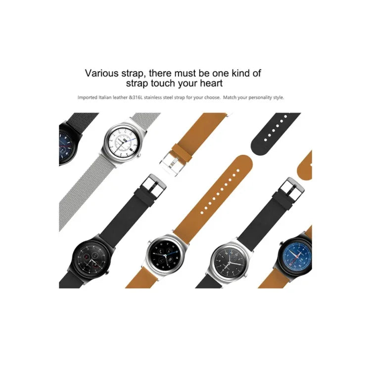 SMA-Round 1,28-Zoll-Farb-Touchscreen-Bluetooth-Smartwatch, wasserdicht, unterstützt Sprachsteuerung, Herzfrequenzmessung, Schlafüberwachung und Bluetooth-Kamera, kompatibel mit Android und iOS