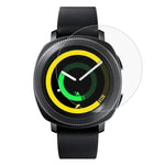 2 Stück ENKAY Hat-Prince Displayschutzfolie aus gehärtetem Glas für Samsung Gear Sport Smartwatch, 0,2 mm, 9H Oberflächenhärte, 2,15D explosionsgeschützt, für Samsung Gear Sport (2 Stück)