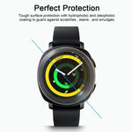2 Stück ENKAY Hat-Prince Displayschutzfolie aus gehärtetem Glas für Samsung Gear Sport Smartwatch, 0,2 mm, 9H Oberflächenhärte, 2,15D explosionsgeschützt, für Samsung Gear Sport (2 Stück)