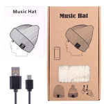 Gewellte, strukturierte, gestrickte Bluetooth-Headset-Mütze, warme Wintermütze mit Mikrofon für Jungen, Mädchen und Erwachsene