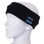 Gestricktes Bluetooth-Headset mit Mikrofon für Sport und Musik, kompatibel mit iPhone, Samsung und anderen Bluetooth-Geräten