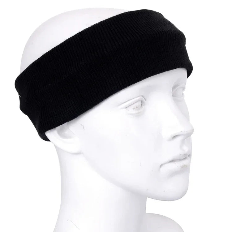 Gestricktes Bluetooth-Headset mit Mikrofon für Sport und Musik, kompatibel mit iPhone, Samsung und anderen Bluetooth-Geräten