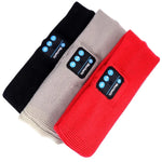 Gestricktes Bluetooth-Headset mit Mikrofon für Sport und Musik, kompatibel mit iPhone, Samsung und anderen Bluetooth-Geräten