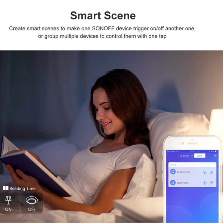 Sonoff T2 Touch 86mm gehärtetes Glas Panel Wandschalter Smart Home Licht Touch-Schalter, kompatibel mit Alexa und Google Home, AC 100V-240V, EU-Stecker, 86mm/ 2 EU-Stecker