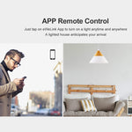 Sonoff T2 Touch 86mm gehärtetes Glas Panel Wandschalter Smart Home Licht Touch-Schalter, kompatibel mit Alexa und Google Home, AC 100V-240V, EU-Stecker, 86mm/ 2 EU-Stecker