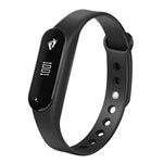 CHIGU C6 0,69 Zoll OLED-Display Bluetooth-Smart-Armband, unterstützt Herzfrequenzmessung / Schrittzähler / Anruferinnerung / Schlafüberwachung / Bewegungserinnerung / Alarm / Anti-Verlust-Funktion, kompatibel mit Android- und iOS-Telefonen