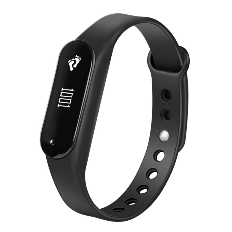 CHIGU C6 0,69 Zoll OLED-Display Bluetooth-Smart-Armband, unterstützt Herzfrequenzmessung / Schrittzähler / Anruferinnerung / Schlafüberwachung / Bewegungserinnerung / Alarm / Anti-Verlust-Funktion, kompatibel mit Android- und iOS-Telefonen