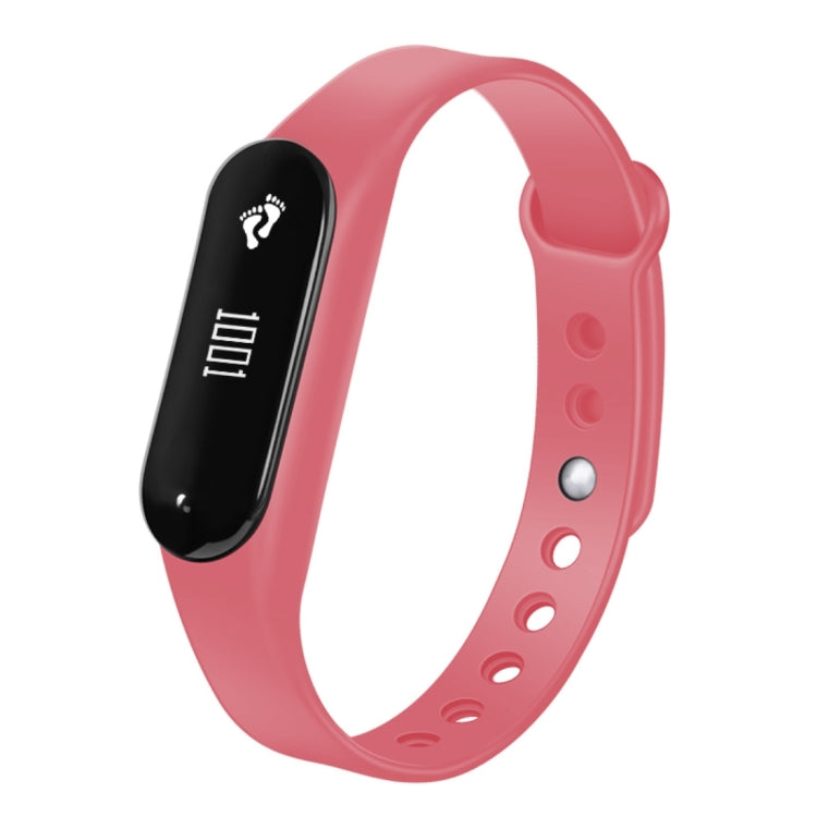 CHIGU C6 0,69 Zoll OLED-Display Bluetooth-Smart-Armband, unterstützt Herzfrequenzmessung / Schrittzähler / Anruferinnerung / Schlafüberwachung / Bewegungserinnerung / Alarm / Anti-Verlust-Funktion, kompatibel mit Android- und iOS-Telefonen