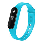 CHIGU C6 0,69 Zoll OLED-Display Bluetooth-Smart-Armband, unterstützt Herzfrequenzmessung / Schrittzähler / Anruferinnerung / Schlafüberwachung / Bewegungserinnerung / Alarm / Anti-Verlust-Funktion, kompatibel mit Android- und iOS-Telefonen