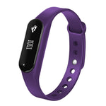 CHIGU C6 0,69 Zoll OLED-Display Bluetooth-Smart-Armband, unterstützt Herzfrequenzmessung / Schrittzähler / Anruferinnerung / Schlafüberwachung / Bewegungserinnerung / Alarm / Anti-Verlust-Funktion, kompatibel mit Android- und iOS-Telefonen